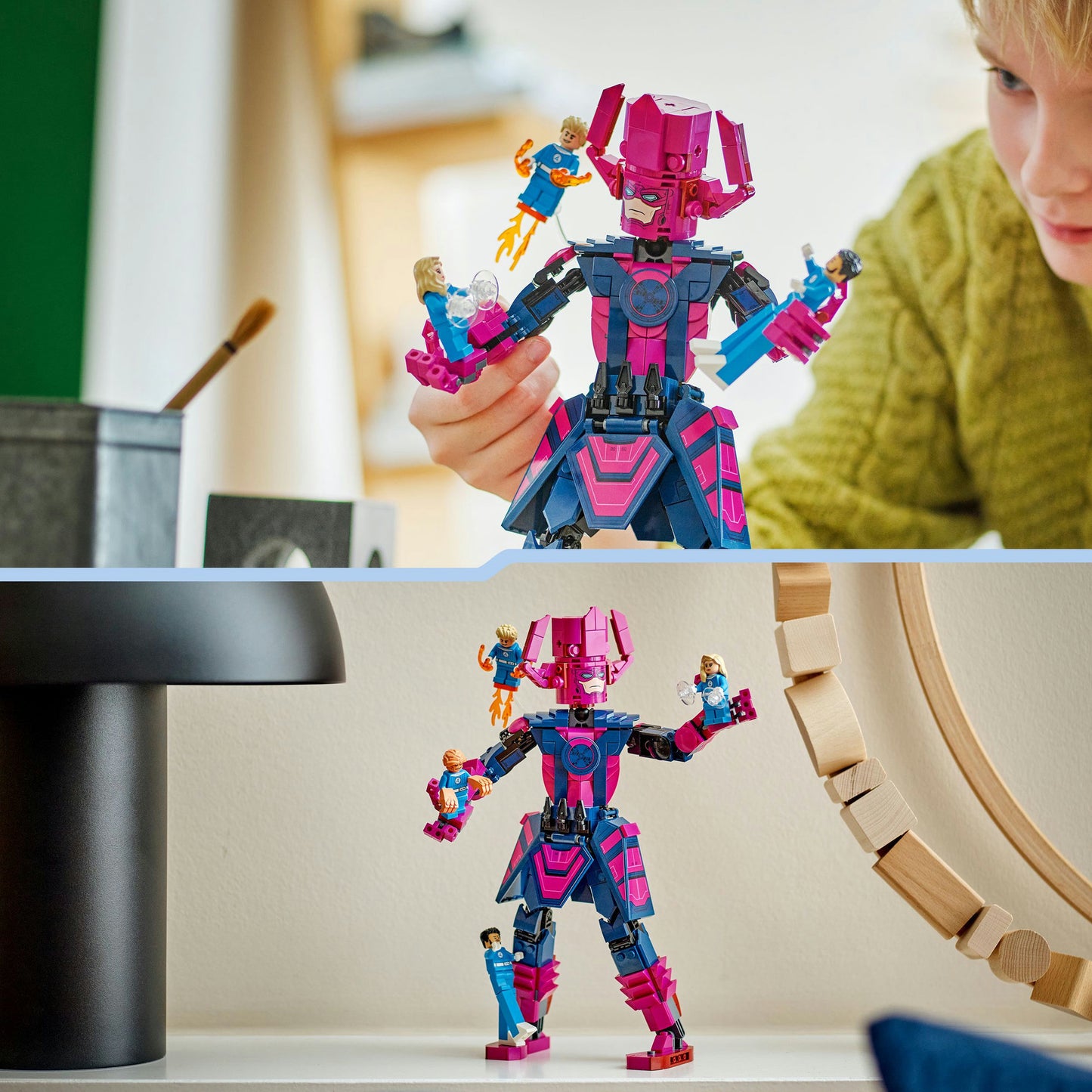 76316 Marvel Super Heroes Fantastic Four vs. Galactus Baufigur, Konstruktionsspielzeug