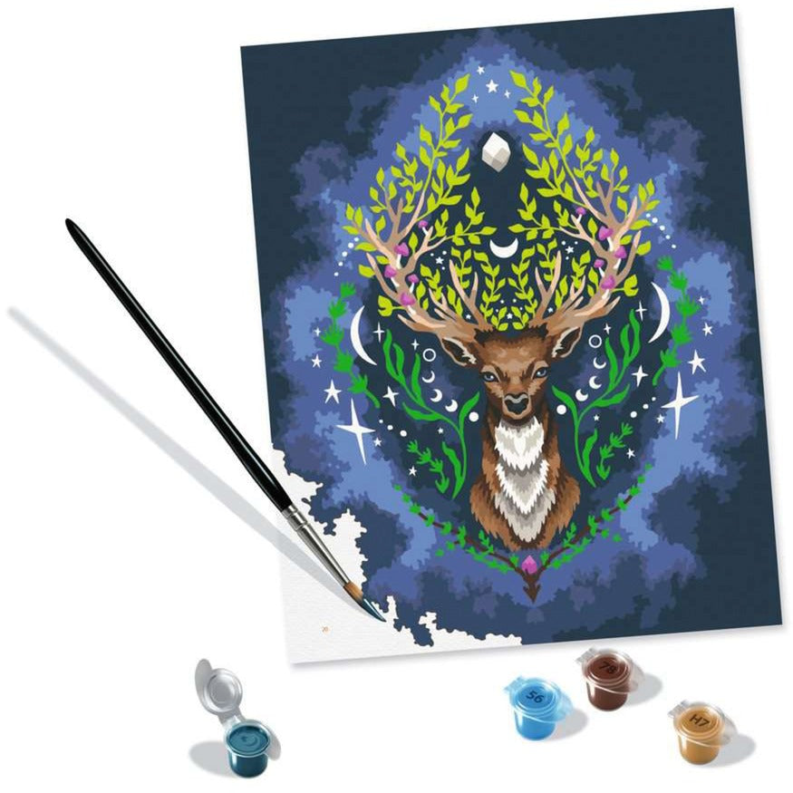 Ravensburger CreArt - Pixie Cold: Mystic Deer, Malen