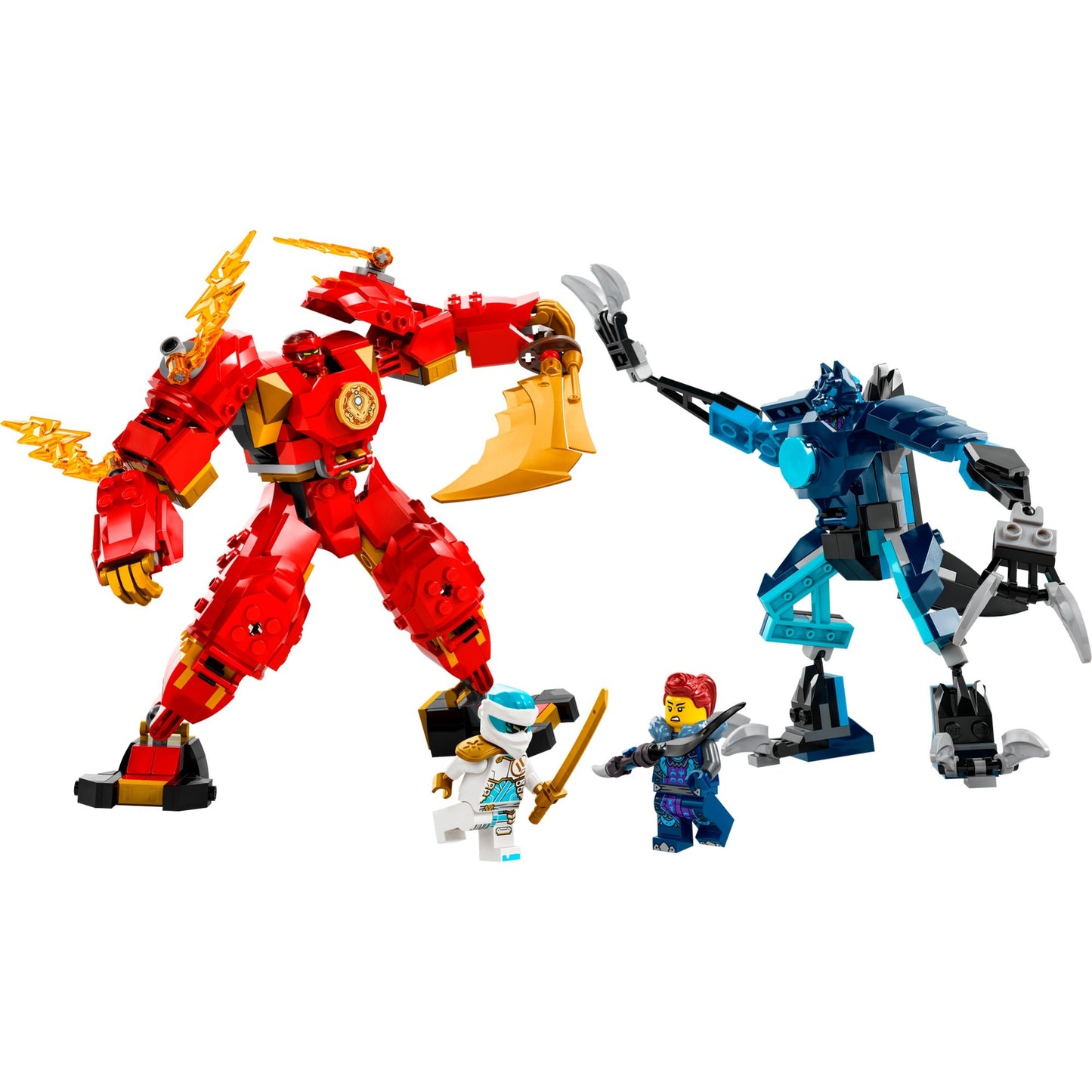 LEGO 71808 Ninjago Kais Feuermech, Konstruktionsspielzeug