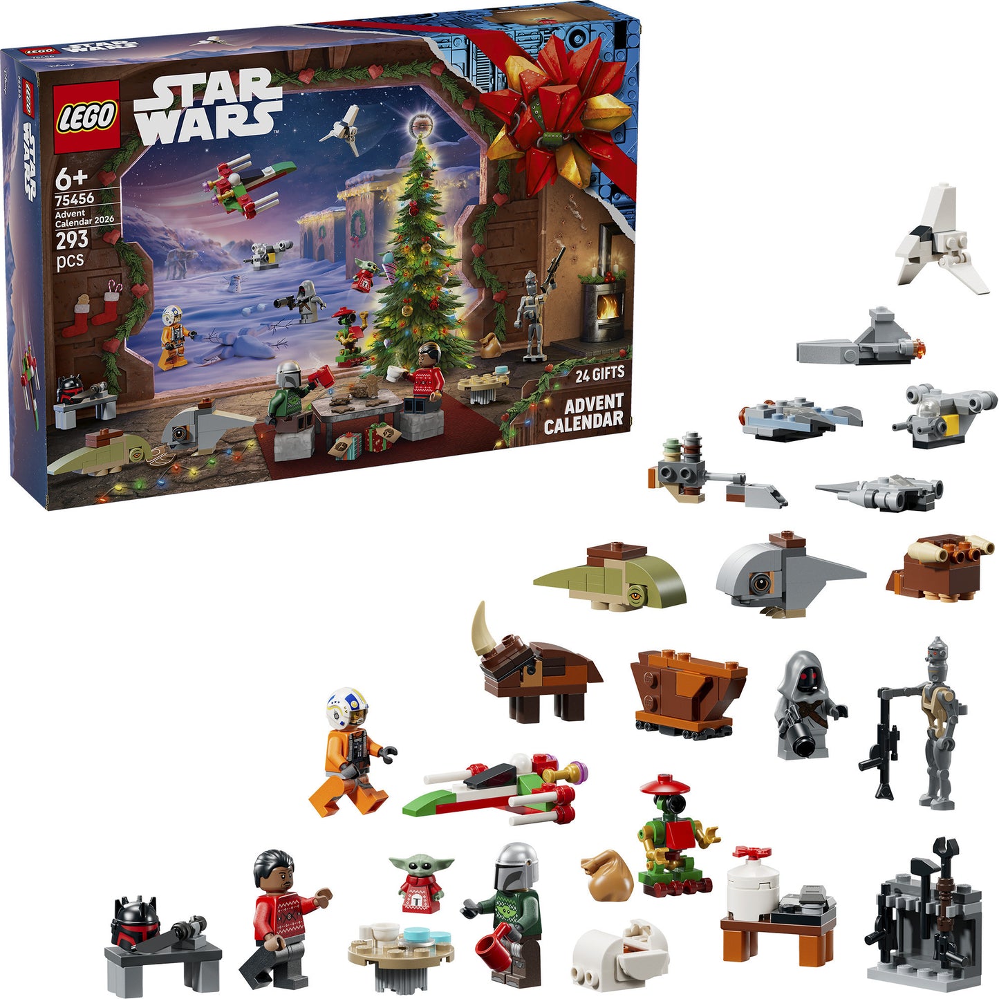 75456 Star Wars Adventskalender 2026, Konstruktionsspielzeug