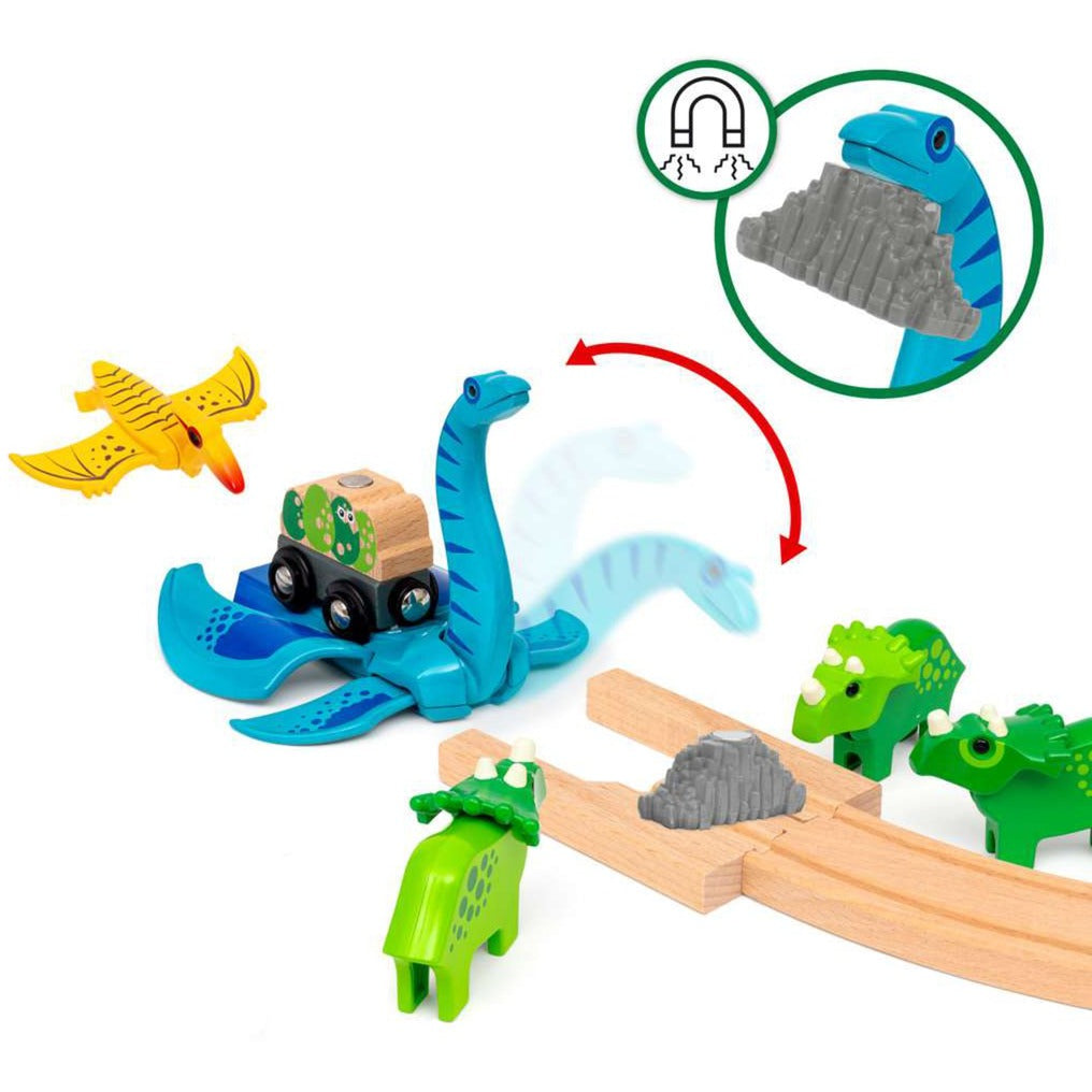World Dinosaurier Deluxe Set, Bahn