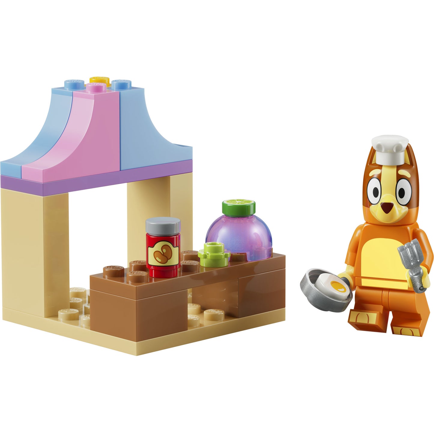 30713 Bluey Restaurant mit Bingo, Konstruktionsspielzeug