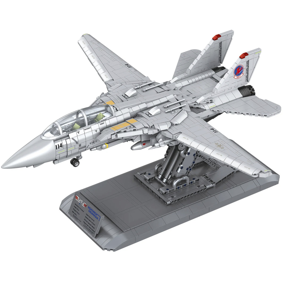 Maverick's F-14A Tomcat Top Gun - Brick System, Konstruktionsspielzeug