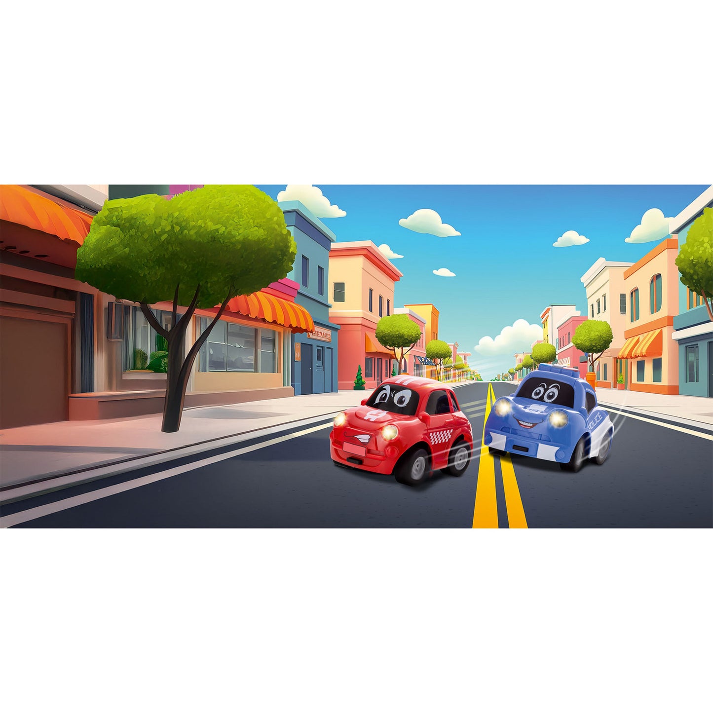 RC Cars My little Police Chase