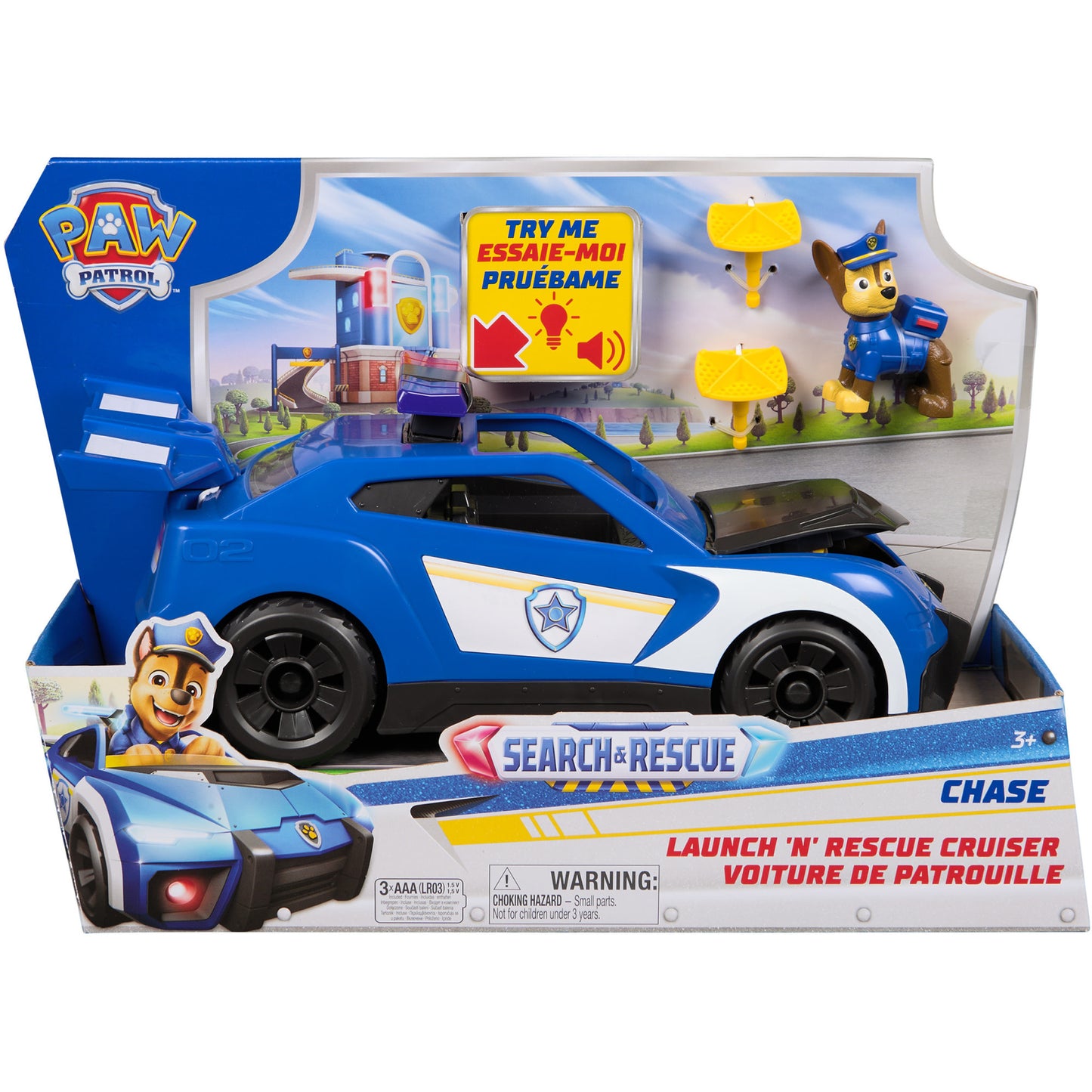 Paw Patrol - Search & Rescue: Launch N Rescue Cruiser Fahrzeug, Spielfahrzeug
