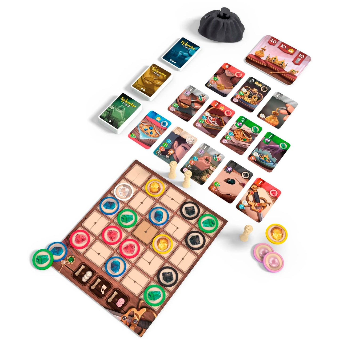 Asmodee Splendor Duel, Brettspiel