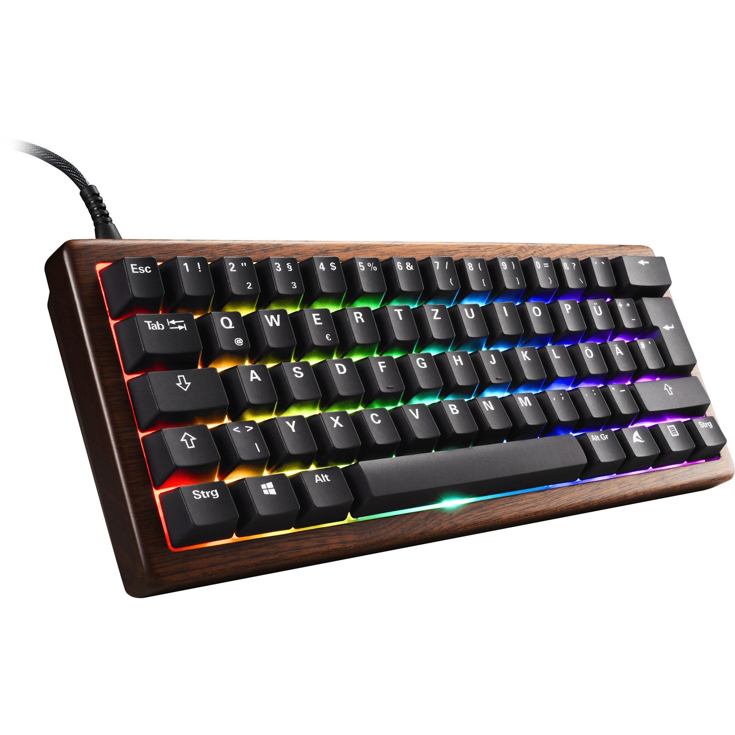 SKILLER SGK50 S4 Gen2 Wood PBT, Gaming-Tastatur