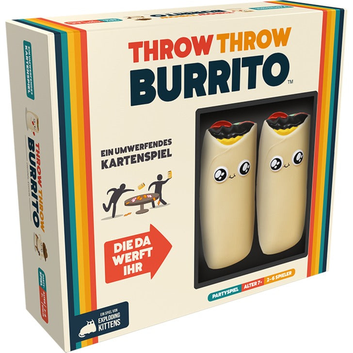 Asmodee Throw Throw Burrito, Kartenspiel