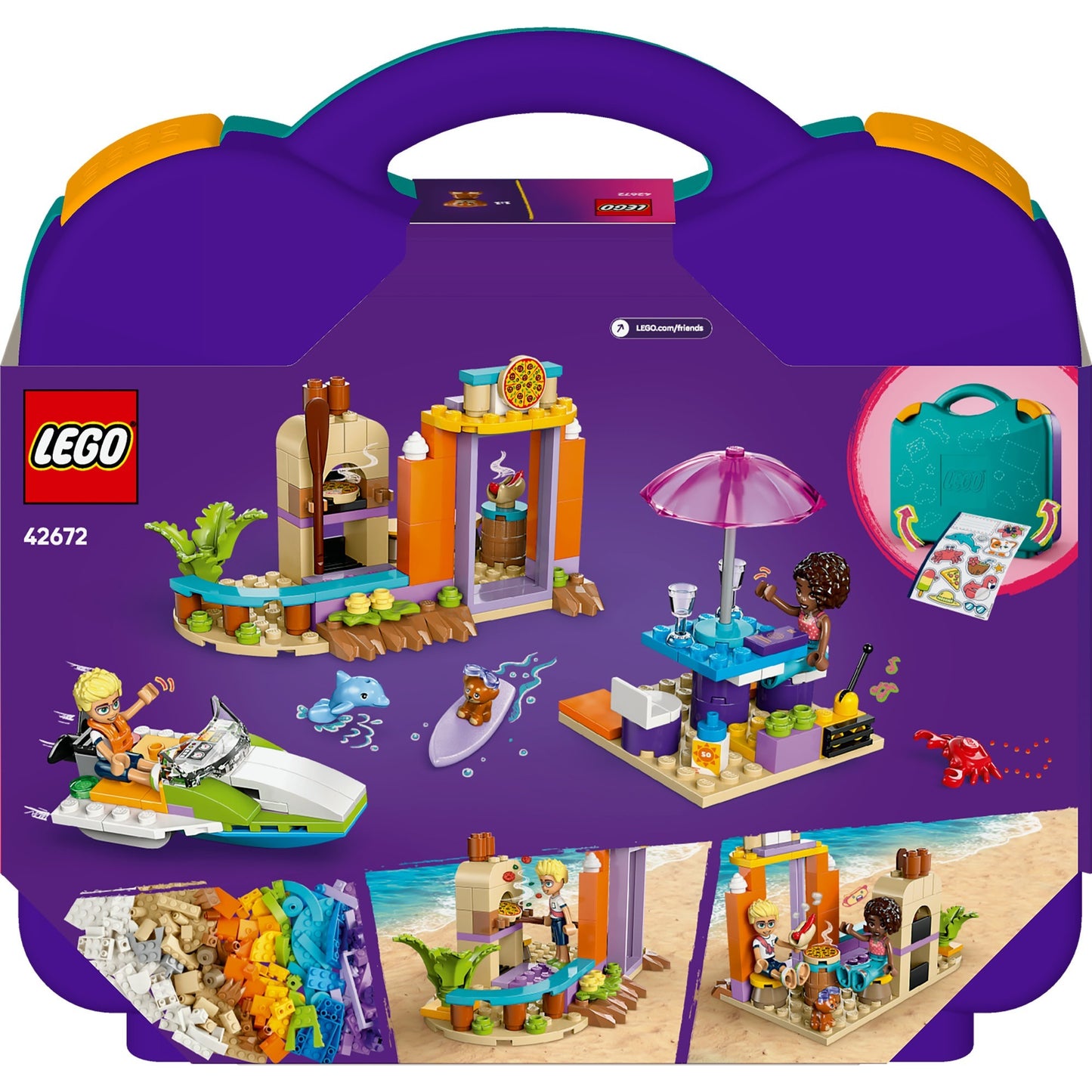 42672 Friends Kreativer Reisekoffer, Konstruktionsspielzeug