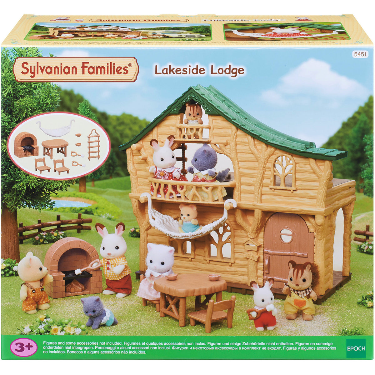 Sylvanian Families - Haus am See, Konstruktionsspielzeug