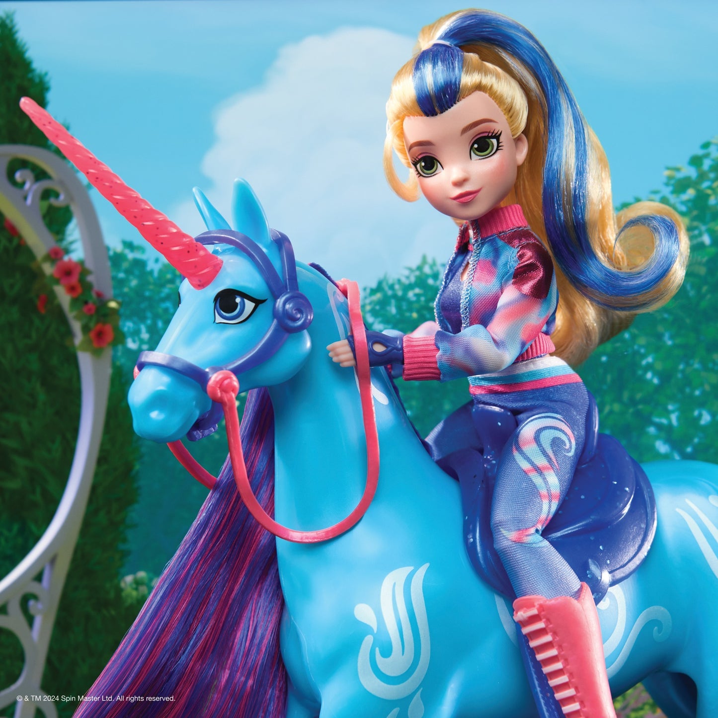 Spinmaster Unicorn Academy - Ankleidepuppe Isabel