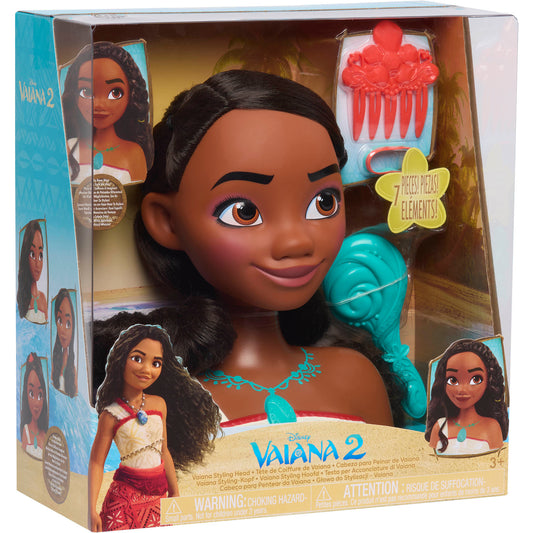 Disney Princess - Vaiana Styling Head, Schmink- und Frisierkopf