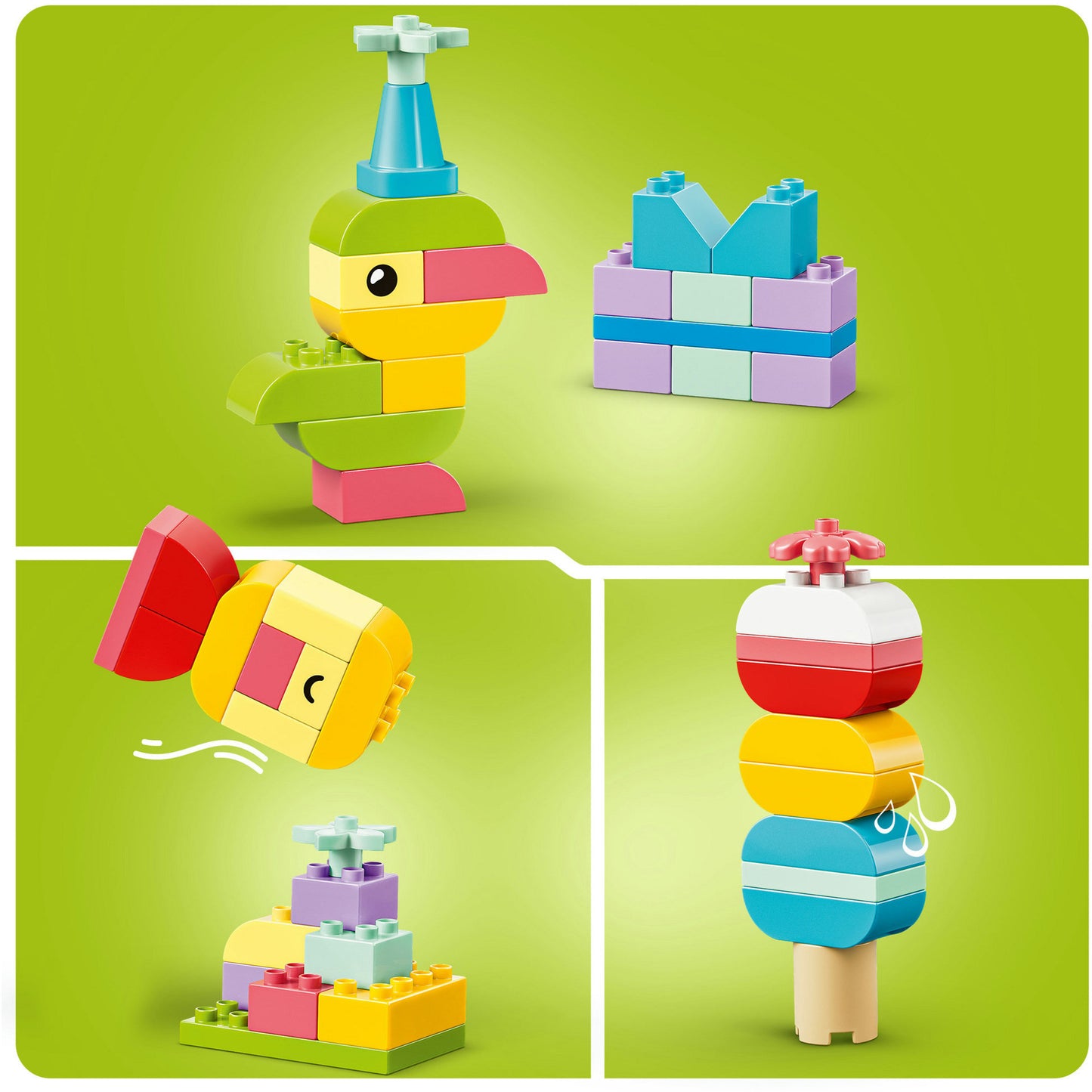 10479 DUPLO Classic Bunte Kreativbox, Konstruktionsspielzeug