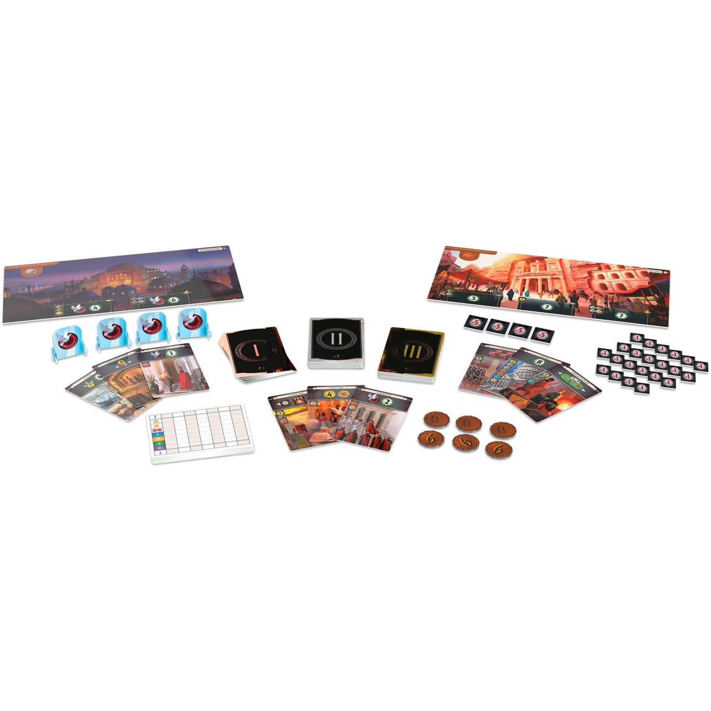 Asmodee 7 Wonders - Cities (neues Design), Brettspiel