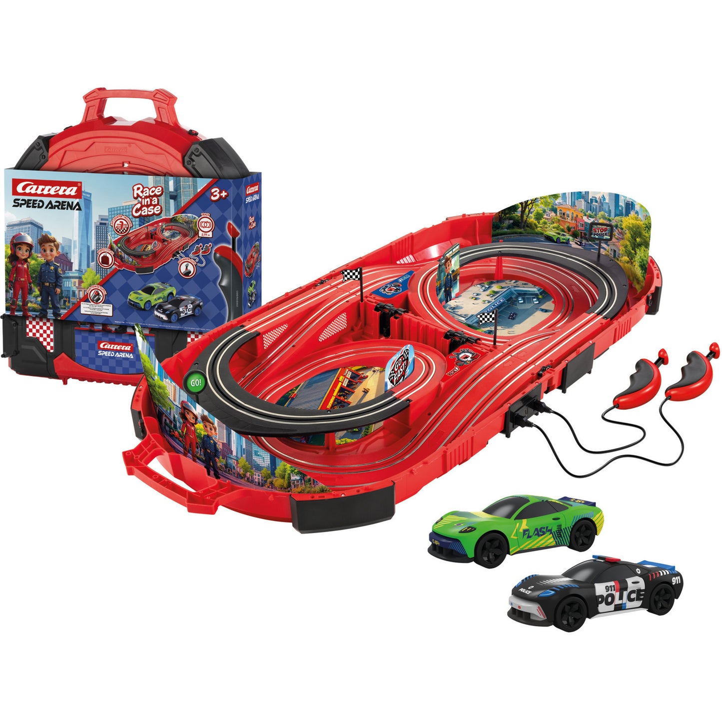 Speed Arena Police Chase, Rennbahn