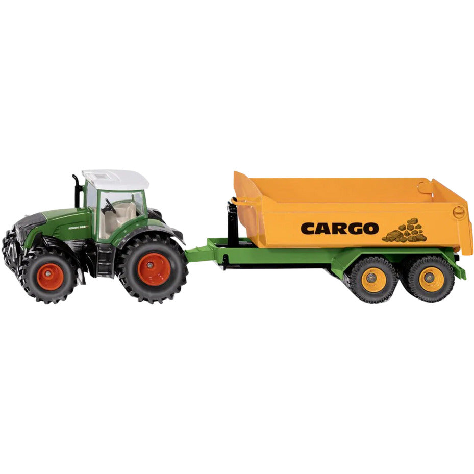 FARMER Fendt mit Hakenliftfahrgestell und Mulde, Modellfahrzeug