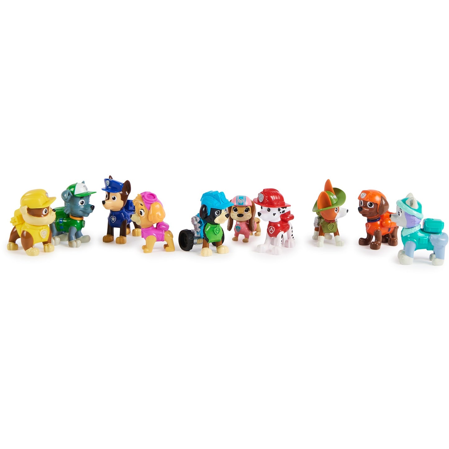 Spinmaster PAW Patrol - Action Pack Pups Geschenkset (10 Hundefiguren)