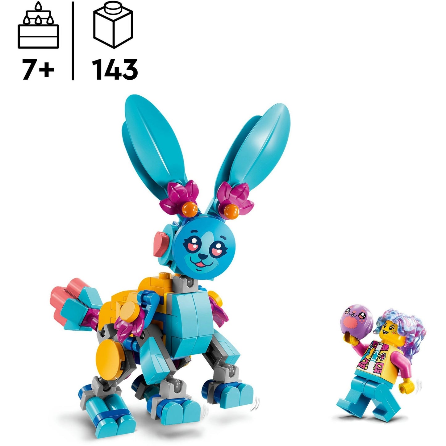 71488 DREAMZzz Bunchus kreative Tierabenteuer, Konstruktionsspielzeug