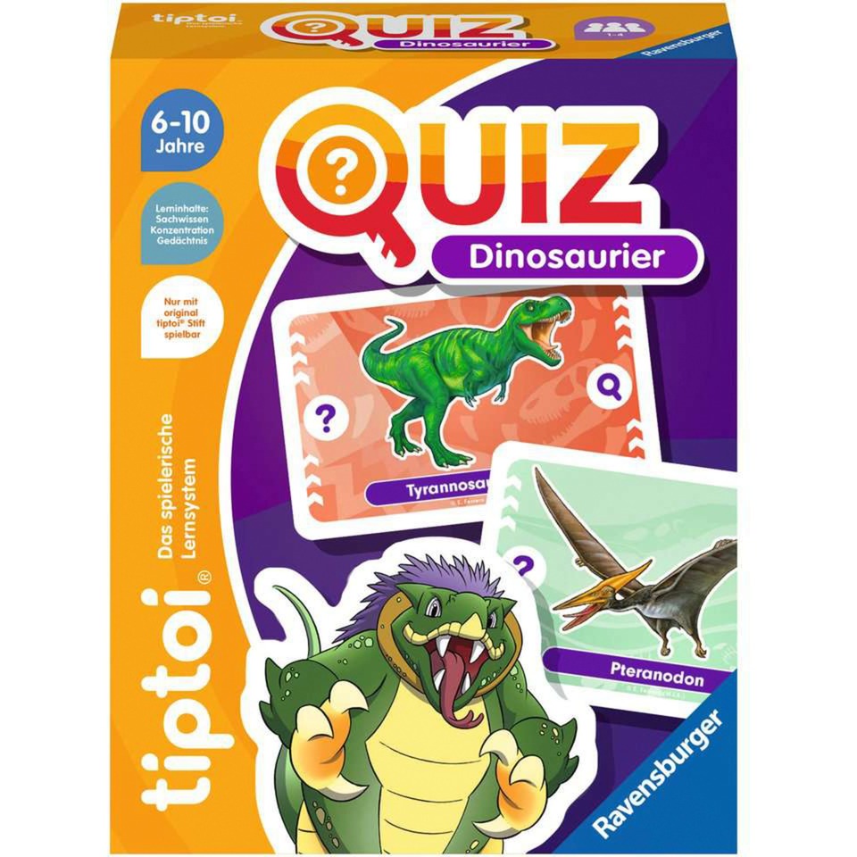 Ravensburger tiptoi Quiz Dinosaurier, Quizspiel