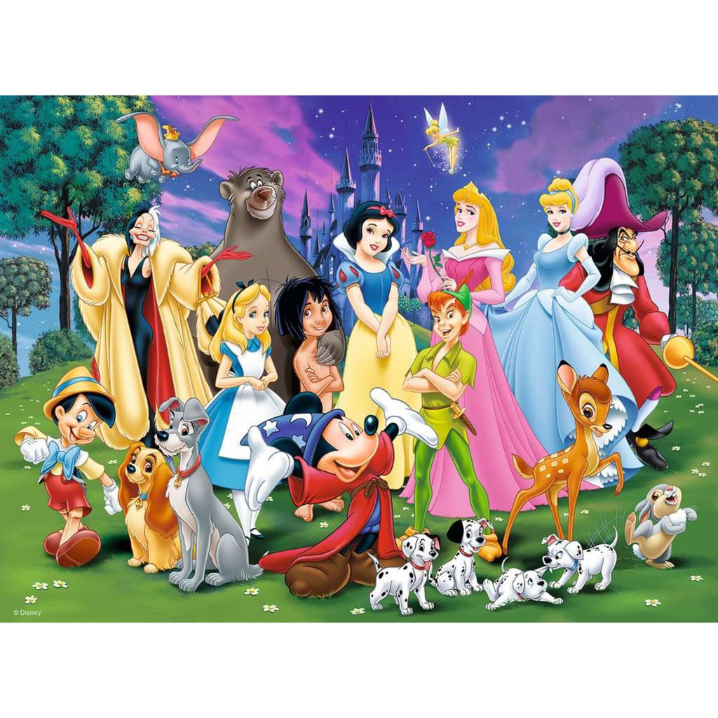 Ravensburger Kinderpuzzle Disney Lieblinge (200 Teile)