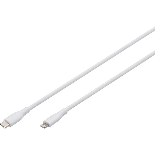USB 2.0 Silikon-Kabel USB-C > Lightning, MFI zertifiziert