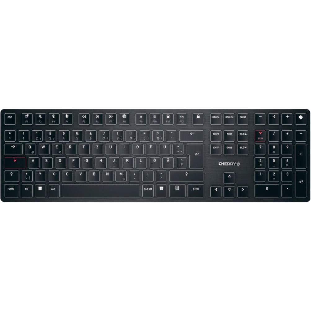 Cherry KW X ULP (schwarz, DE-Layout, Cherry MX Ultra Low Profile)