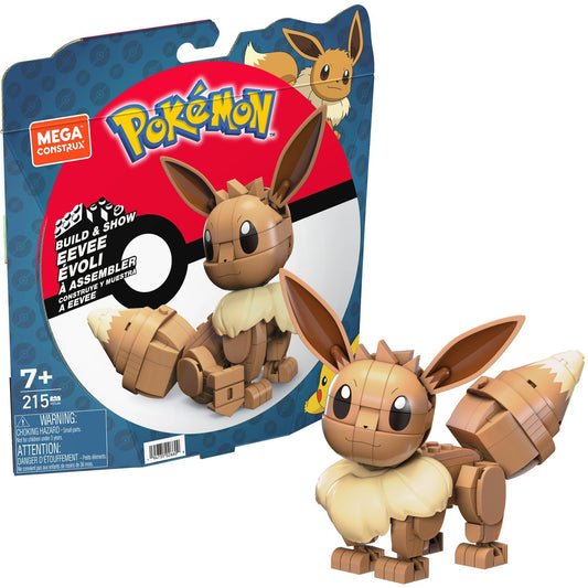 MEGA Pokémon Build & Show Eevee, Konstruktionsspielzeug