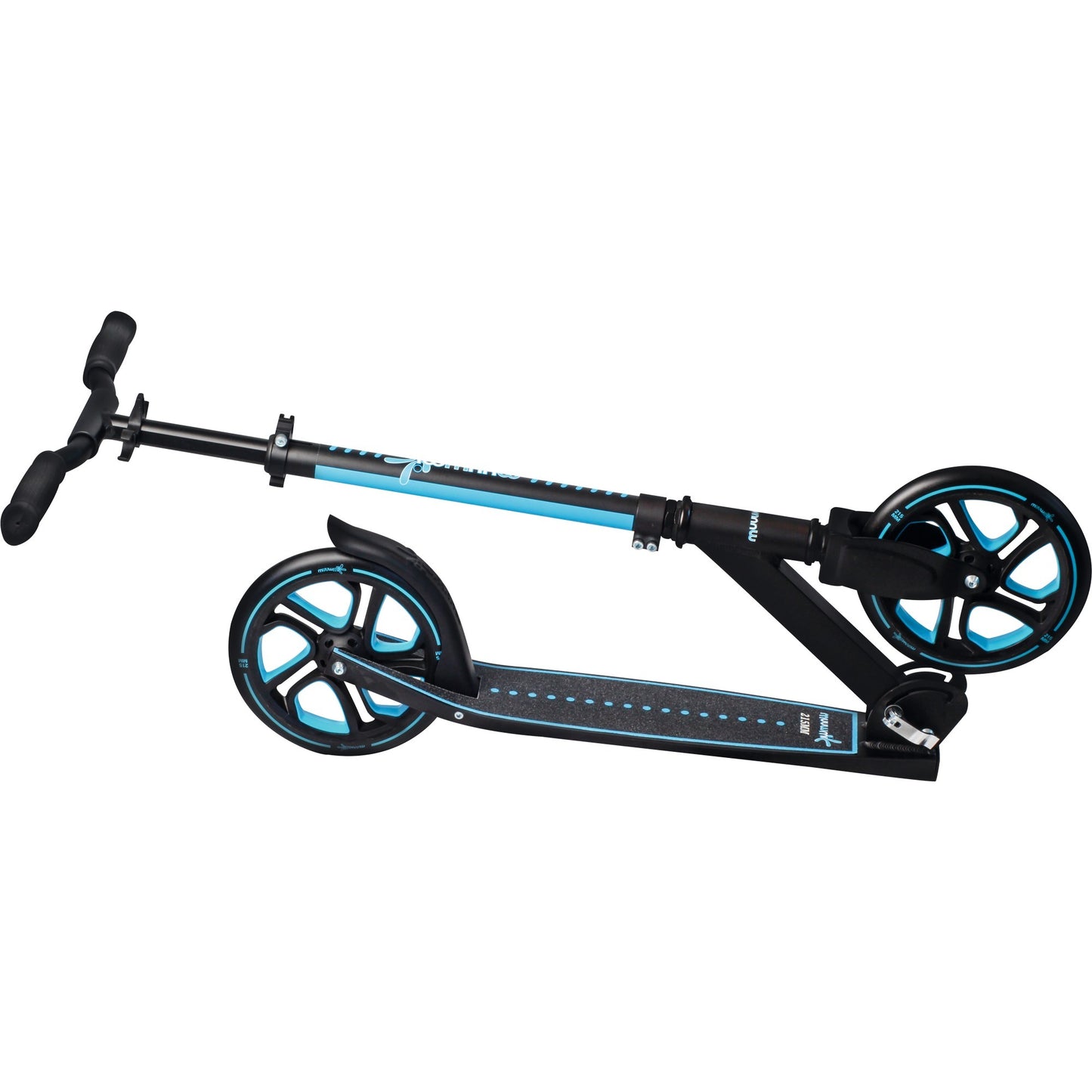 Muuwmi Aluminium Scooter Pro 215 mm (schwarz/blau)