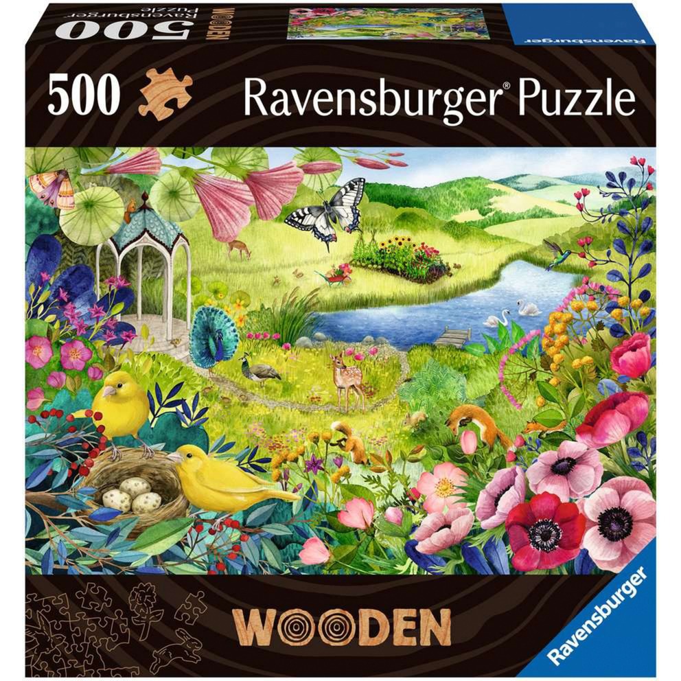 Ravensburger Wooden Puzzle Wilder Garten (505 Teile)