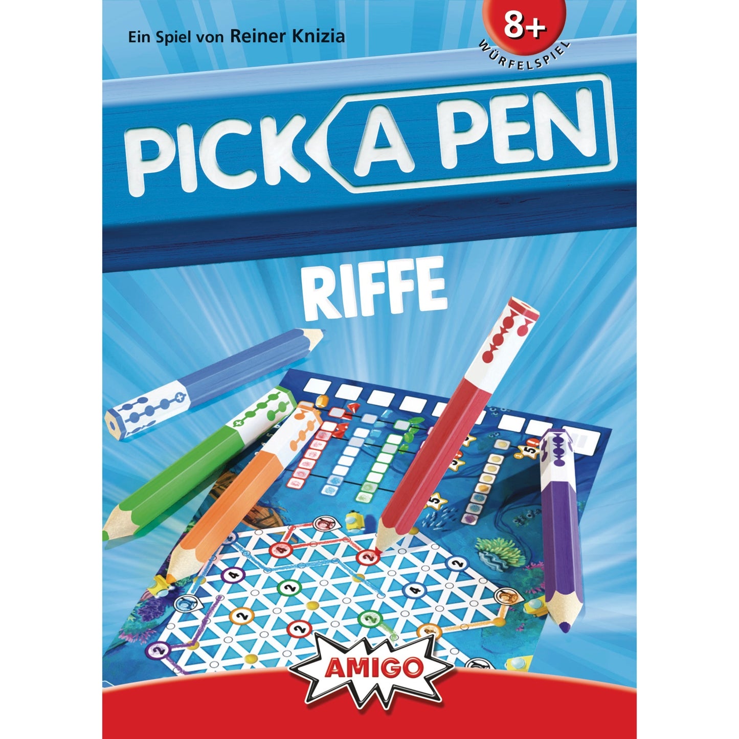 Amigo Pick a Pen: Riffe, Rätselspiel