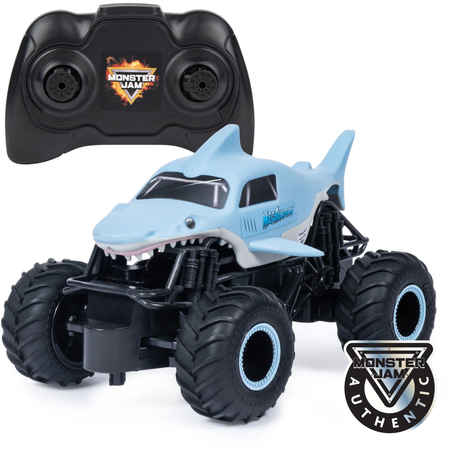 Spinmaster Monster Jam Megalodon (hellblau, 1:24)