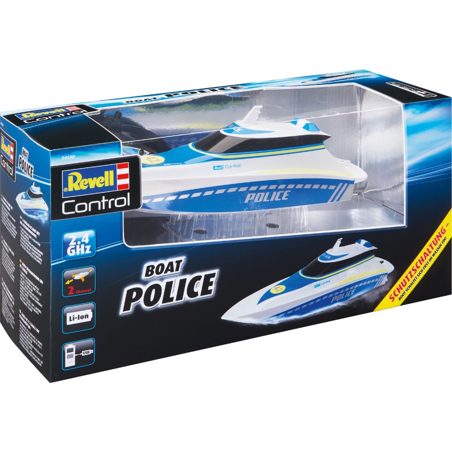 Revell Boat POLICE (weiss/blau)