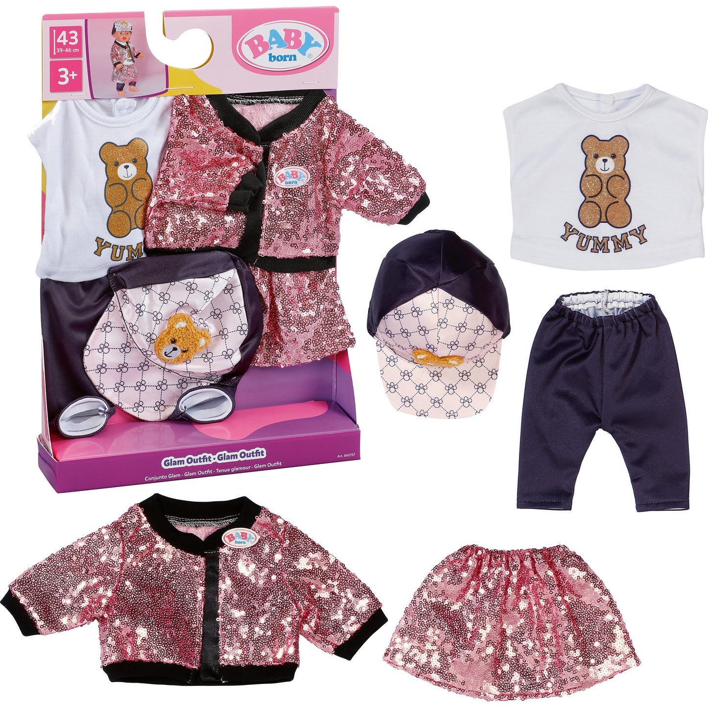 BABY born Glam-Outfit 43cm , Puppenzubehör