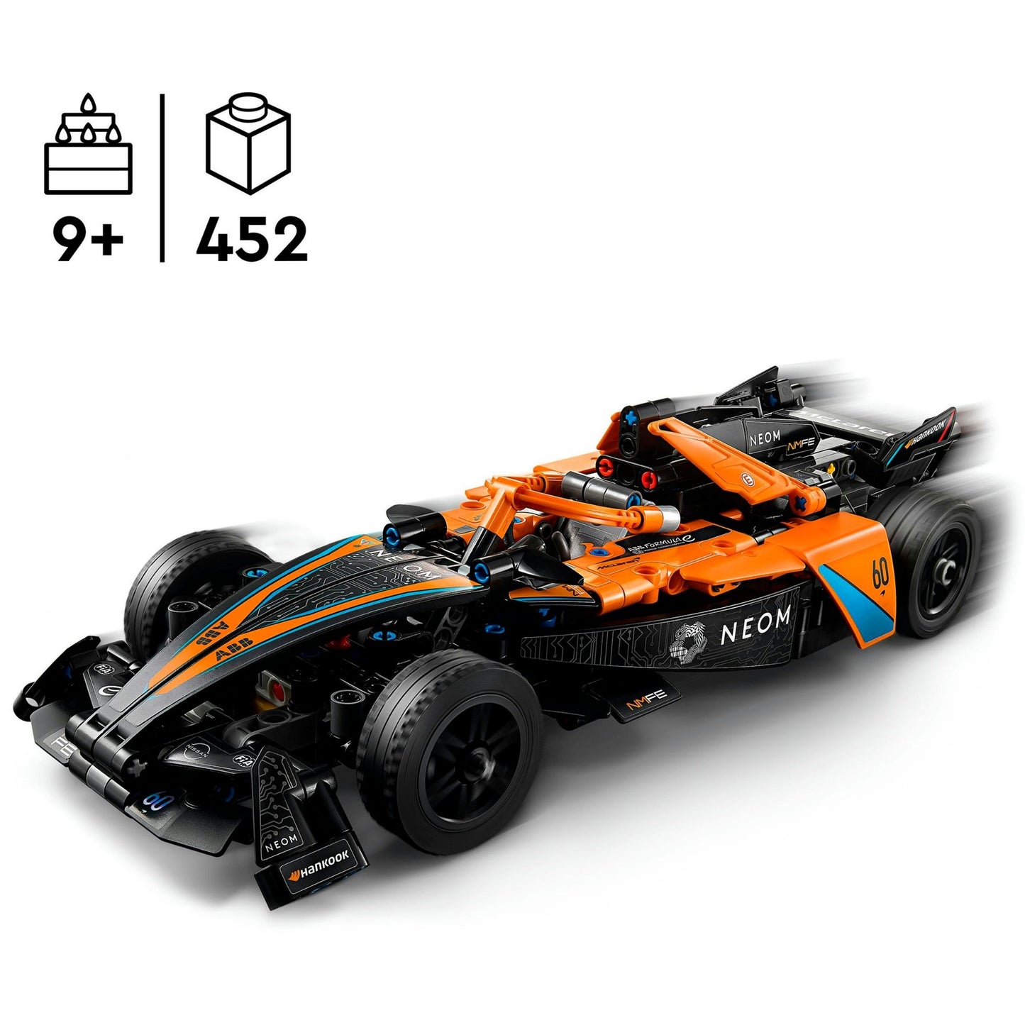 LEGO 42169 Technic NEOM McLaren Formula E Race Car, Konstruktionsspielzeug