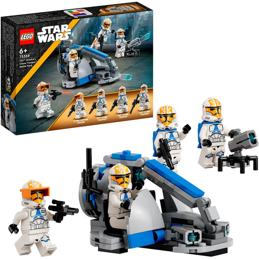 LEGO 75359 Star Wars Ahsokas Clone Trooper der 332. Kompanie - Battle Pack, Konstruktionsspielzeug