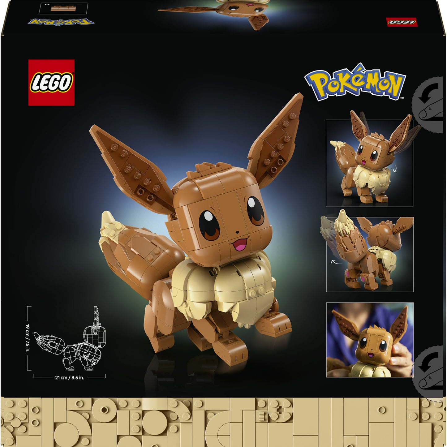 72151 Pokémon Evoli, Konstruktionsspielzeug