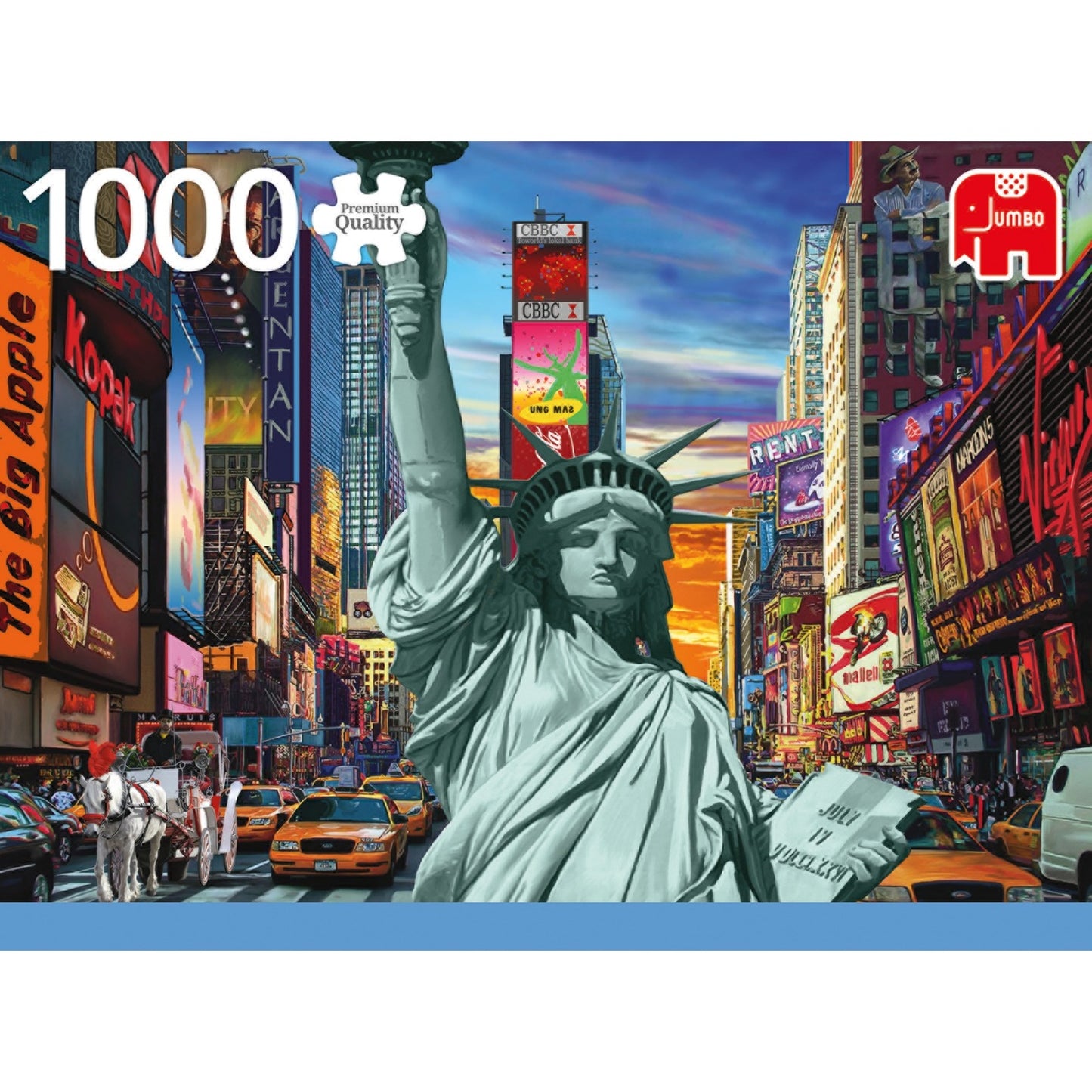 Jumbo Puzzle New York Collage