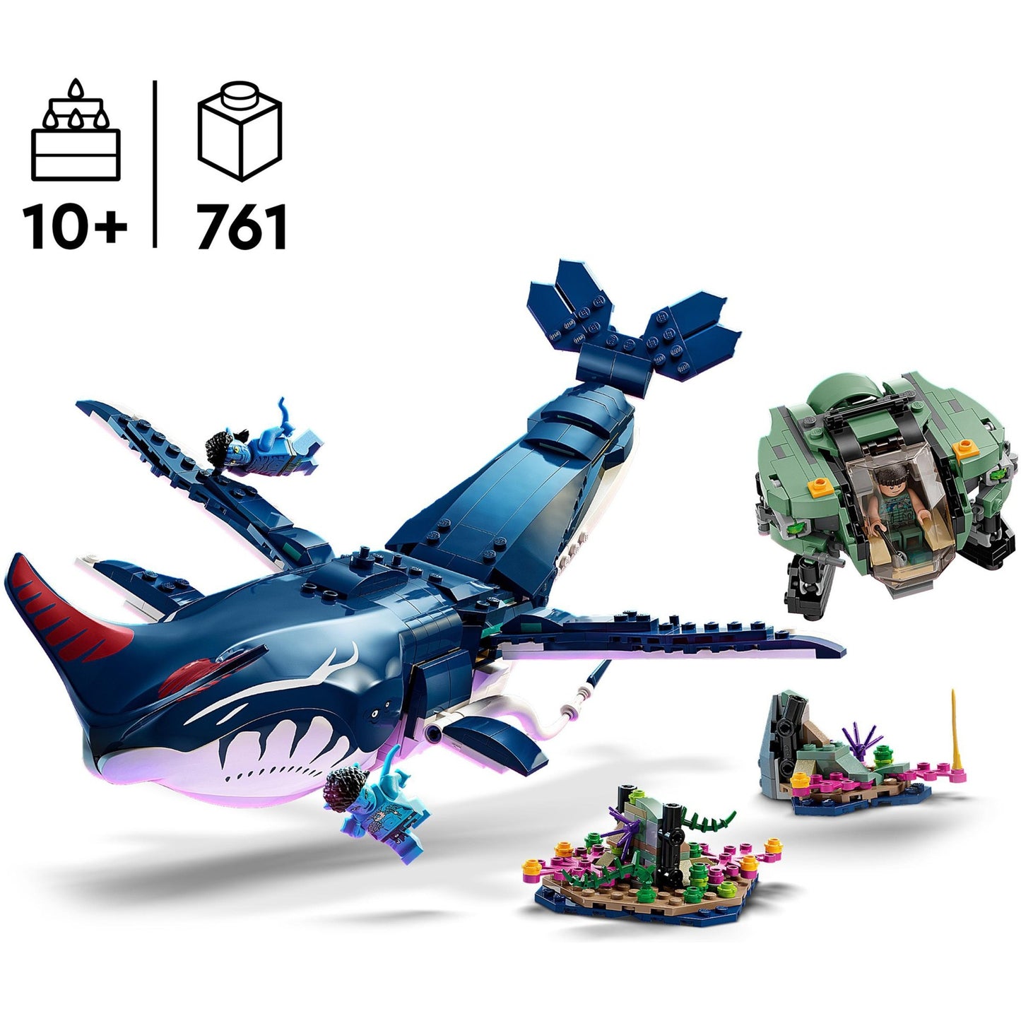 LEGO 75579 Avatar Payakan der Tulkun und Krabbenanzug, Konstruktionsspielzeug