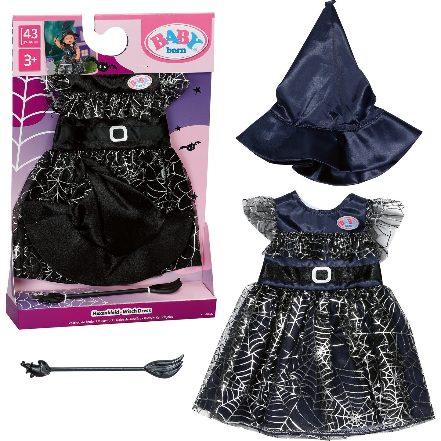 BABY born Hexenkleid 43cm, Puppenzubehör