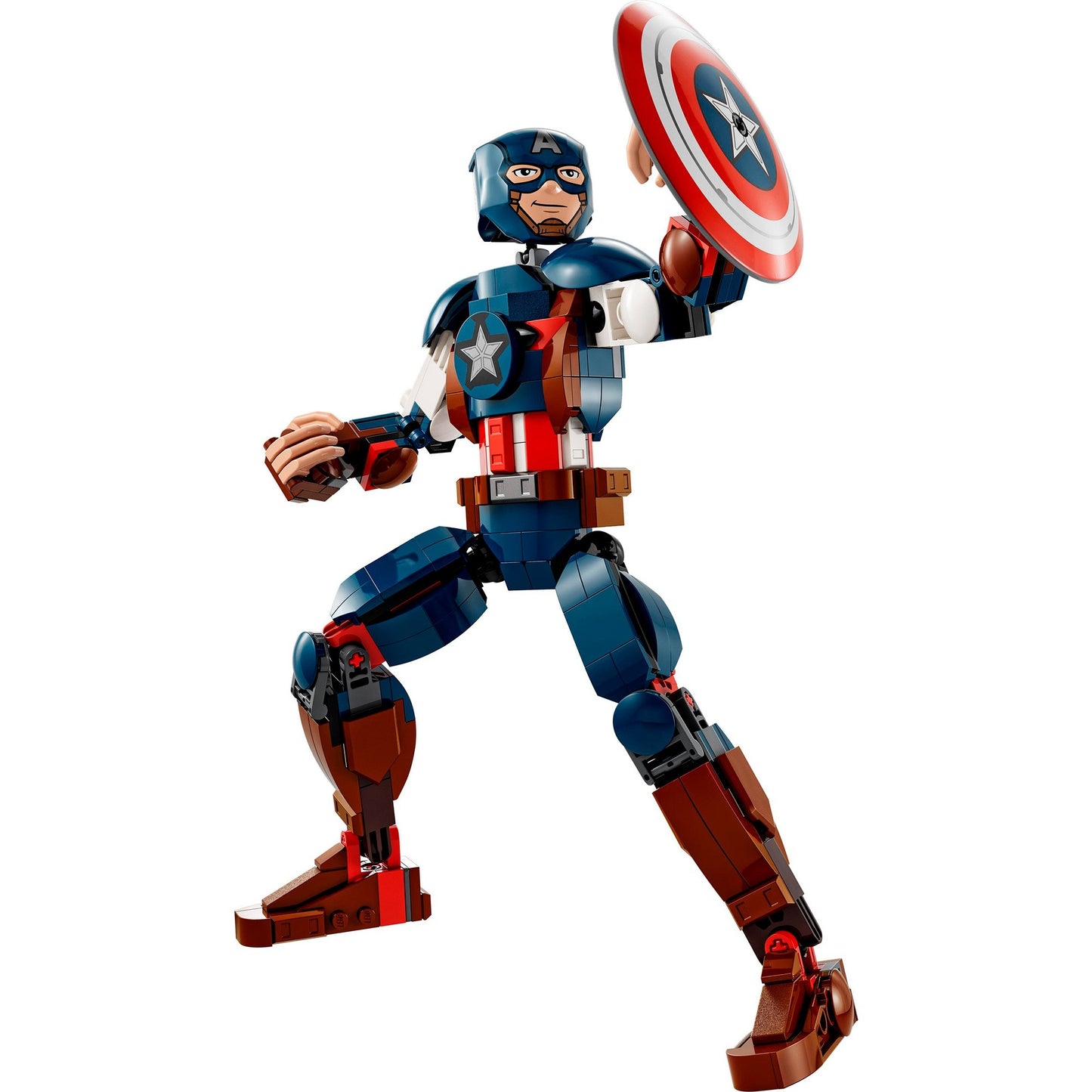 LEGO 76258 Marvel Super Heroes Captain America Baufigur, Konstruktionsspielzeug