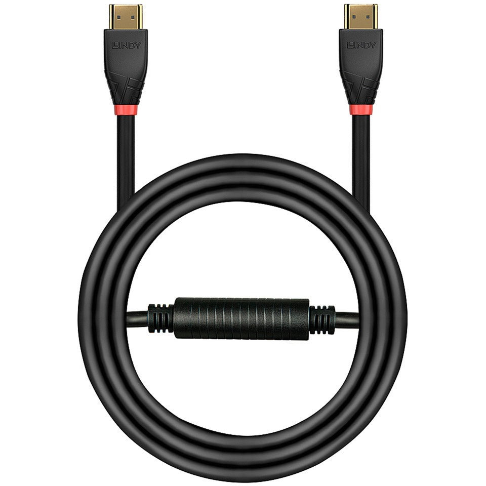 Lindy Aktives HDMI-Kabel 18G (schwarz, 20 Meter)