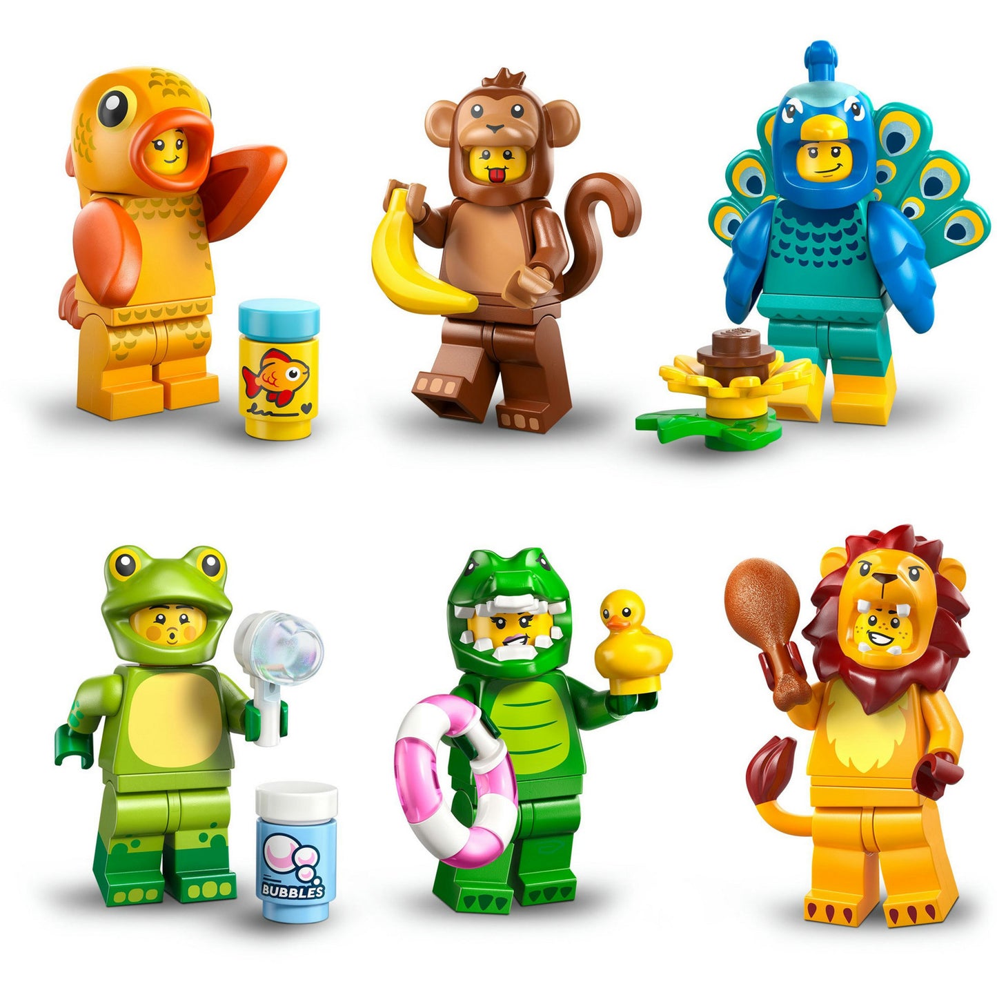 71051 Minifigures Tiere Serie 28, Konstruktionsspielzeug