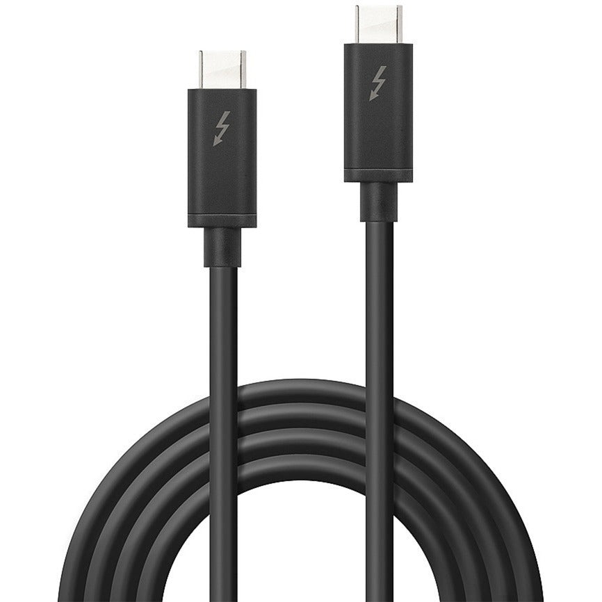 Lindy Thunderbolt 3 Kabel, 20 Gbit/s (schwarz, 2 Meter)