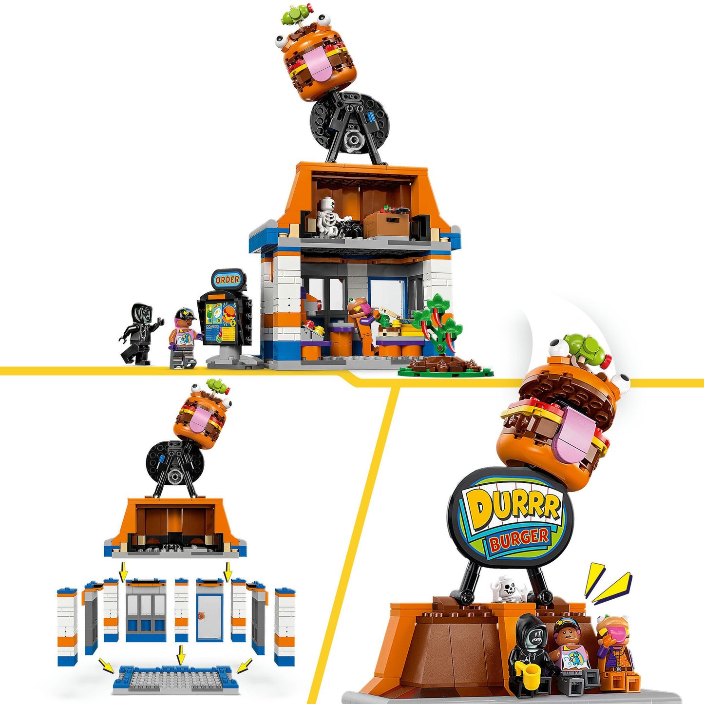 77076 Fortnite Durrr Burger Restaurant, Konstruktionsspielzeug