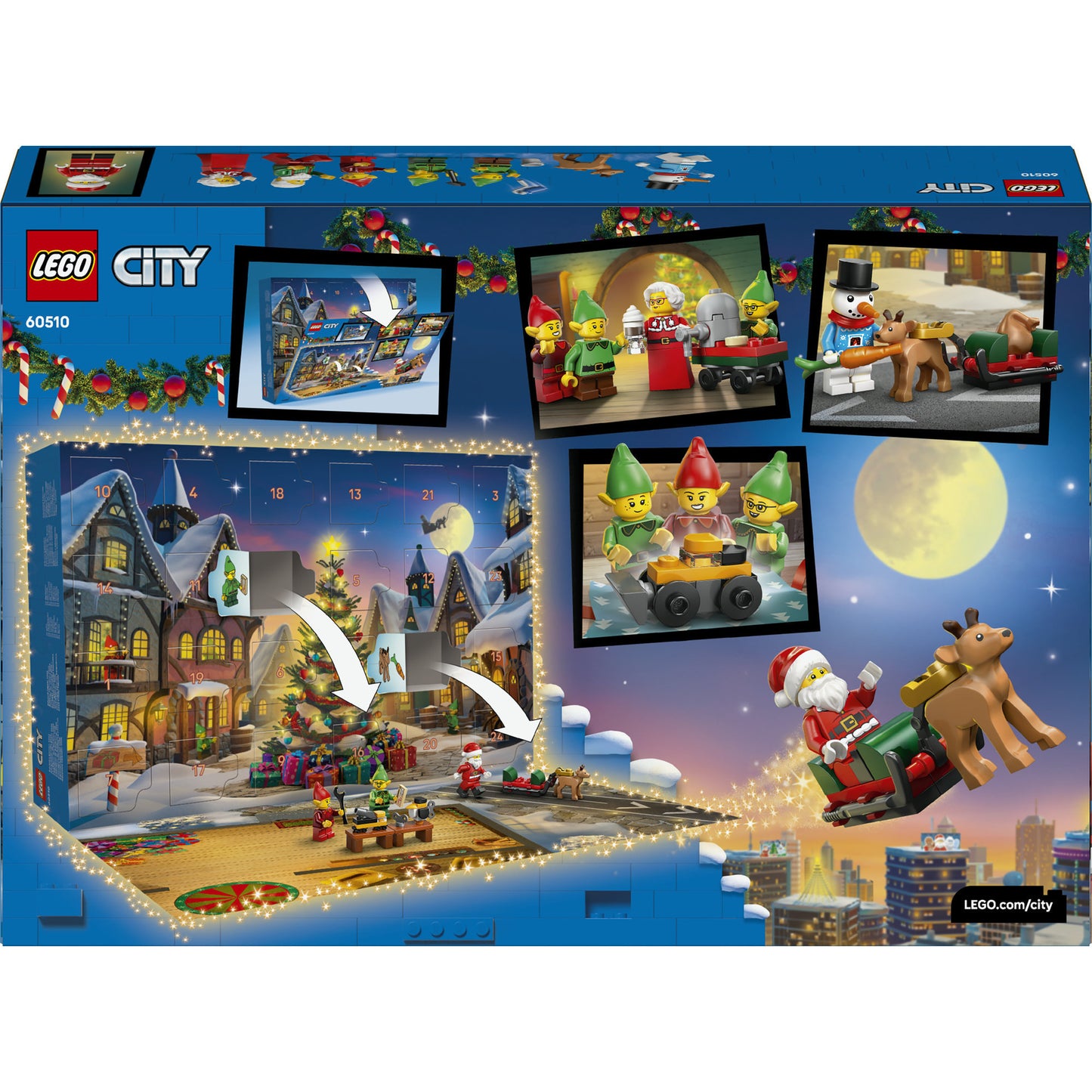 60510 City Adventskalender 2026, Konstruktionsspielzeug