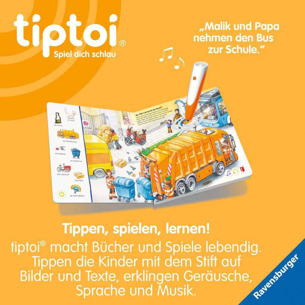 Ravensburger tiptoi Suchen und Entdecken: Fahrzeuge