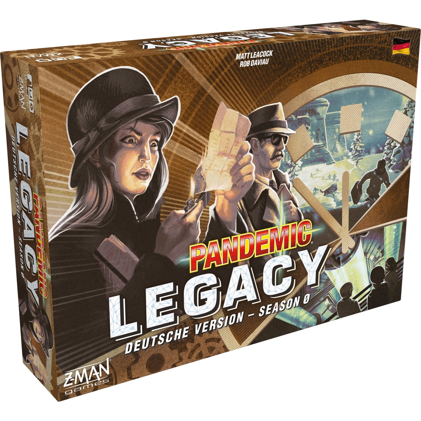 Asmodee Pandemic Legacy - Season 0, Brettspiel