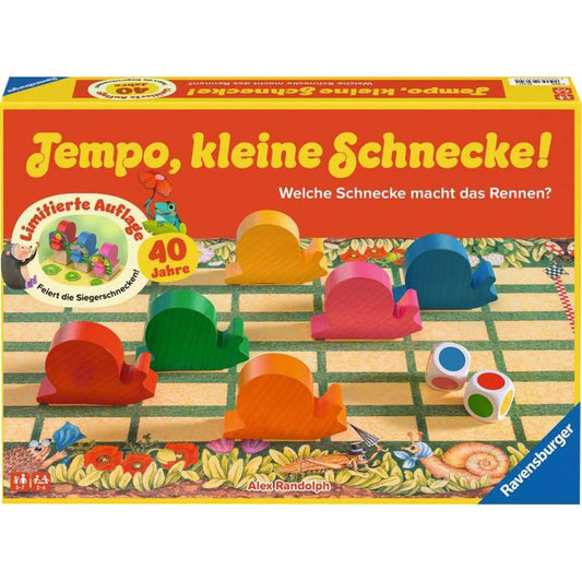 Tempo, kleine Schnecke! 40 Jahre Jubiläumsausgabe, Brettspiel