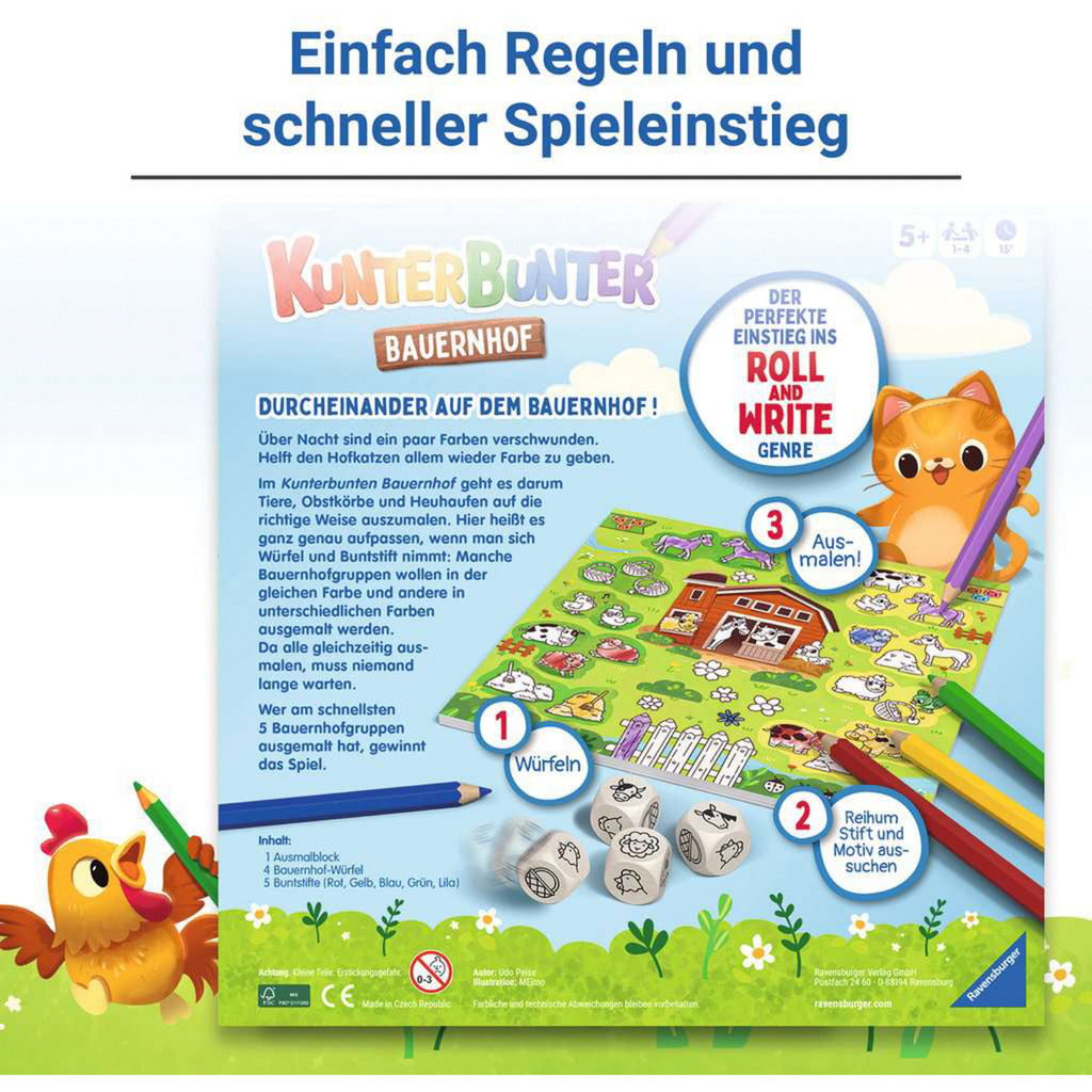 Kunterbunter Bauernhof, Brettspiel