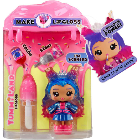 Yummiland Lip Gloss Doll Serie 2 - Roxie Crystal Candy, Puppe